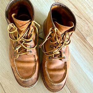 RED WING Men's Lace Up Boots 8.5